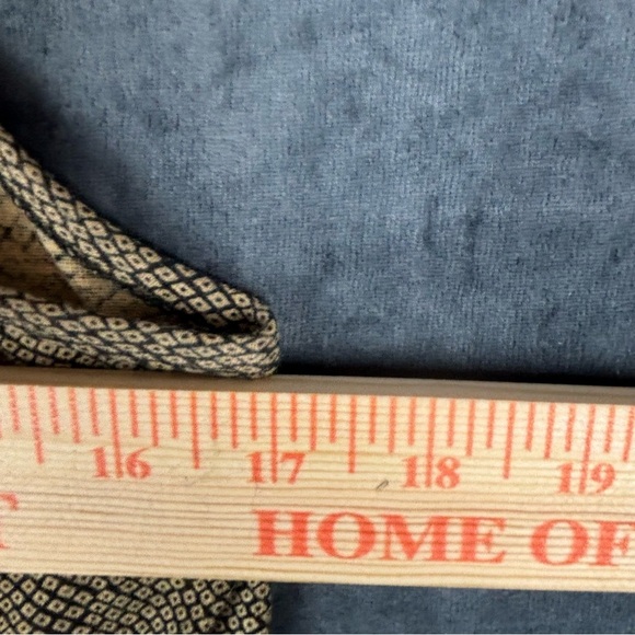 Anthropologie Akemi + Kin XS Tan and Gold Embellished Boho Peplum Tank Top - Picture 5 of 6